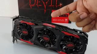 PowerColor Red Devil RX 570 4GB เหน่ง รีวิว เว้ย เฮ้ย ep 55 ( ตอน หล่อแรงการ์ดแดงปีศาจ )