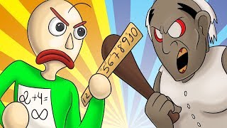 GRANNY VS BALDIS! (quem venceu?)