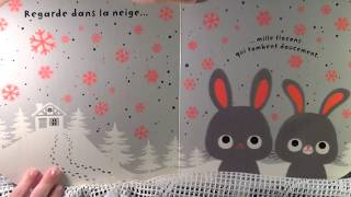 Regarde dans la neige-Les livres de bébé / Histoire pour les enfants en Français