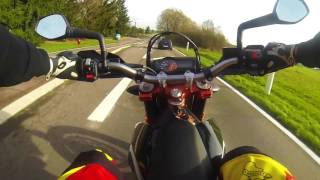 New bike  KTM smcr 690 Akrapovic/ First wheelies