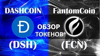DASHCOIN (DSH) &  FantomCoin (FCN). Обзор криптовалют.
