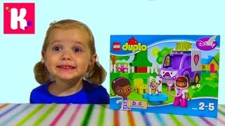 Доктор Плюшева/ набор конструктора с машинкой и фигурками/ Lego Duplo/ Doc MCStuffins