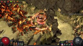 Dual Razors of the Seventh Sun + Burning Ground RF Chieftain - 2% life healed per ignite - T13 Gorge