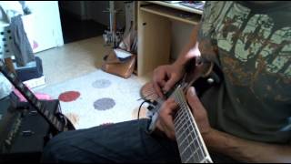 Guitare JM Forest + loop NUX MG 100