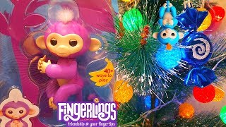 ОБЕЗЬЯНКА FINGERLINGS ОРИГИНАЛ живая посылка из Китая распаковка