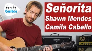 Señorita - Shawn Mendes, Camila Cabello GUITAR TUTORIAL - how to play