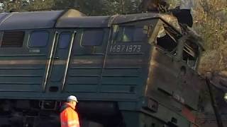 Последствия взрыва тепловоза в Белой Калитве (Архив. 9 мая 2013 г.)