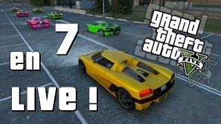 7 déconneurs en live sur GTA V !