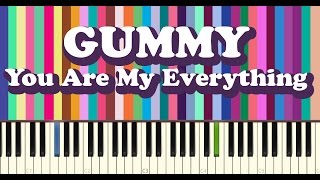 거미(Gummy) - You Are My Everything piano cover 태양의 후예 OST