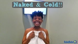 NAKED & COLD!!