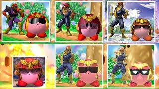 【スマブラ64･DX･X･for･SP】カービィのコピー能力全キャラまとめ【Evolution of Kirby's Copy Abilities in SSB.】