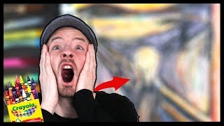 (You'll SCREAM after seeing THIS) 120,000,000 Painting DRAWN with $5 CRAYONS