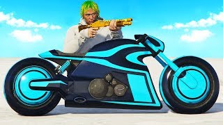 Player Attempts To Steal My Tron Bike! (GTA RP)