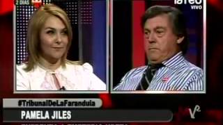 Emeterio no deja hablar a Pamela Jiles que quiere defender a Marisela por altercado "pies hediondos"