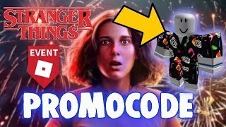 ROBLOX PROMOCODE STRANGER THINGS 3 paquete GRATIS JUMPER DE ELEVEN  PREMIO ROBLOX EVENTO DE CATALOGO
