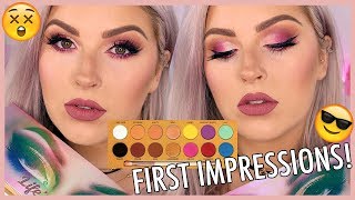 Life's A Drag Palette ?? GRWM Experimenting With Makeup!