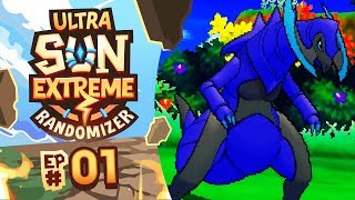 THE COOLEST STARTER POKEMON! - Pokémon Ultra Sun Extreme Randomizer Nuzlocke w/ Supra! Episode #01