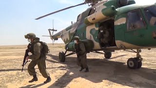 Десантирование военнослужащих ВВО на учении «СибуВзаимодействие 2021»