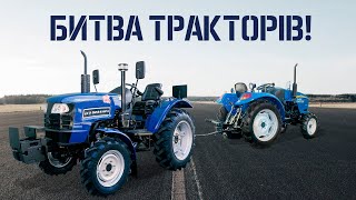 Битва тракторів! Перетягування канату: ДТЗ 5244НРХ проти Dongfeng 244DHX!