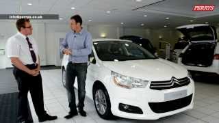 Citroen C4 presented by Paul O'Neill