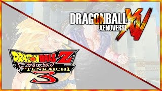 Dragon Ball XenoVerse vs Dragon Ball Z: Budokai Tenkaichi 3