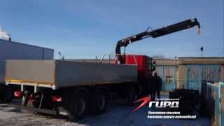 Scania General CB 8×4 с КМУ HIAB 111 B 2 Duo_ГП ГИРД