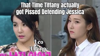 (ENG SUB) SNSD Tiffany Got Mad Trying to Protect Jessica (Girls' Generation)