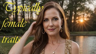 Typically female traits | compliance, softness, sensitivity, shyness, tenderness | AI beauty
