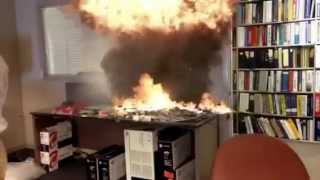 HP 5550 destroyed
