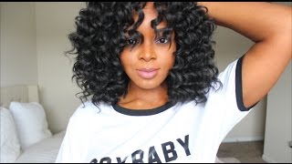 How To Make Crochet Wigs | Easy Natural Hair Protective Style - IfyYvonne