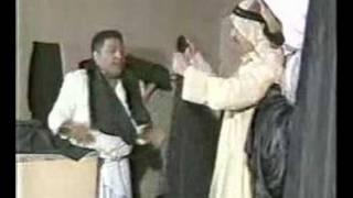 عبدالله الحبيل وولد الديرة في محل العبي  - كوميدي