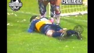 Velez 5 vs Boca jrs 1 clausura 1996 Chilavert-Maradona parte 3