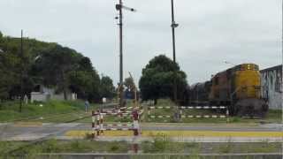 EMD G-22 A701 + ALCo RSD-16 8488 en San Justo 18-02-13