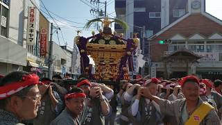 令和元年08/04 神社神輿宮出し 八重垣神社祇園祭初日 年番町西本町区 千葉県匝瑳市八日市場