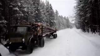 И такая техника местами все еще в строю! МАЗ-509А!!!