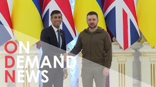 Sunak in Kyiv: £50m on Air Defence Aid