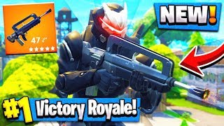 NEW FAMAS BURST GAMEPLAY in Fortnite Battle Royale