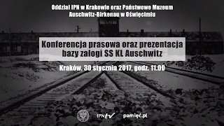 IPNtv: Konferencja prasowa oraz prezentacja bazy załogi SS KL Auschwitz
