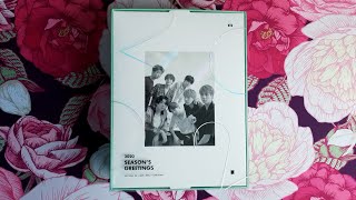 распаковка/обзор /unboxing 2020 BTS Season`s Greetings + mouse pad
