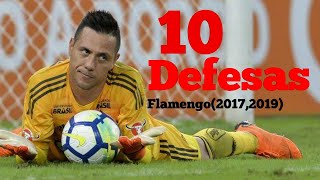 TOP 10 DEFESAS//DIEGO ALVES//FLAMENGO(2017,2019)