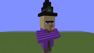 [TUTO] Minecraft statue de la sorcière