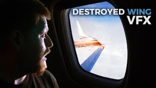 Airplane Wing DESTROYED with VFX