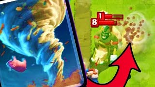 Как правильно использовать Торнадо ? (Clash Royale)