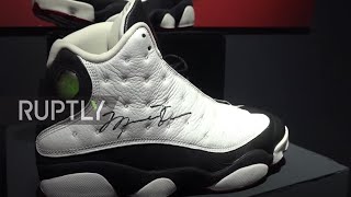 USA: Jordan XIIIs and Kanye West's bulletproof vest up for auction in NYC