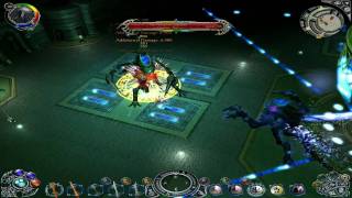 Sacred 2 gameplay - Inquisitor vs the Nameless Guardians