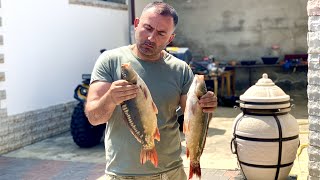 FISH ON CHARCOALS.