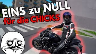 EINS zu NULL für die CHICKS!
