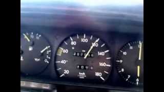 mercedes 190 2.0 diesel slight acceleration