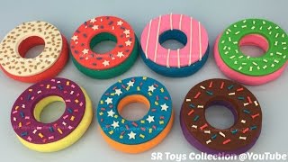 Play Doh Doughnuts with Peppa Pig and Ice Cream Molds Fun Creative for Kids