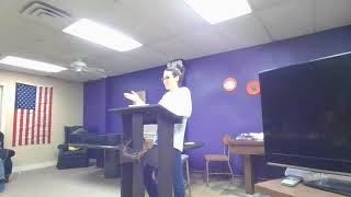 Kalista's Lesson at Teens For Christ